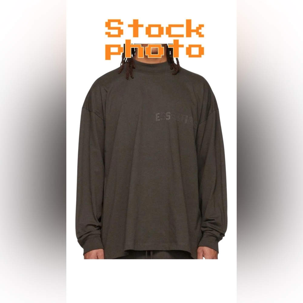Fear Of God Essentials Long Sleeve Tee Men Size S Oversized | Price is Firm